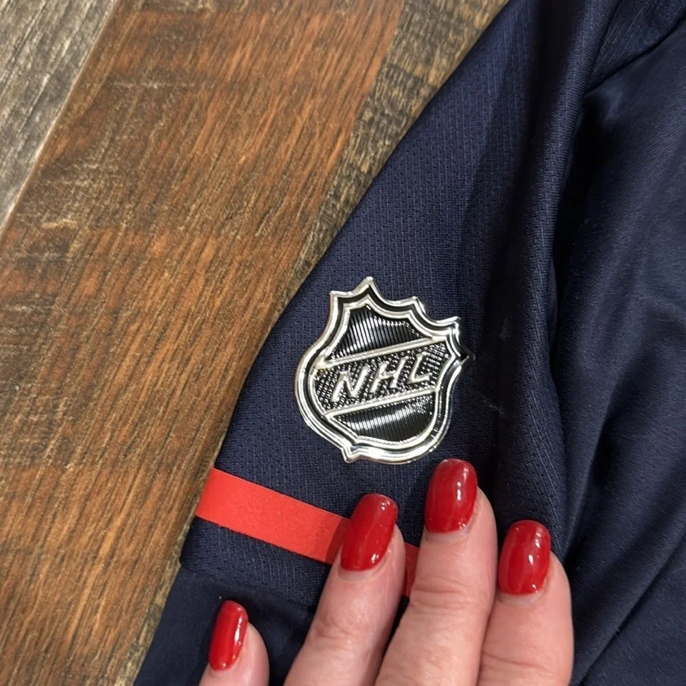 Adidas NHL Columbus Blue Jackets Quarter Zip Pullover